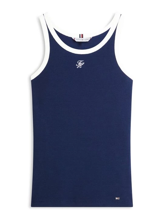 Foto van product Top Tommy Hilfiger donkerblauw