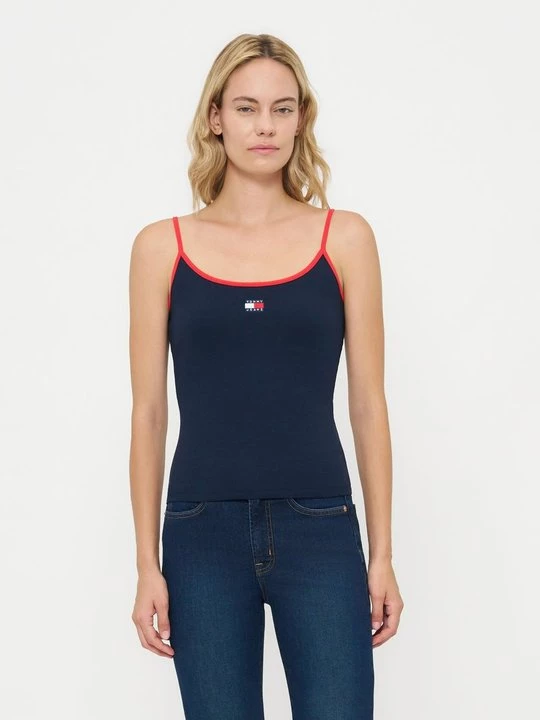 Foto van product Top Tommy Hilfiger donkerblauw