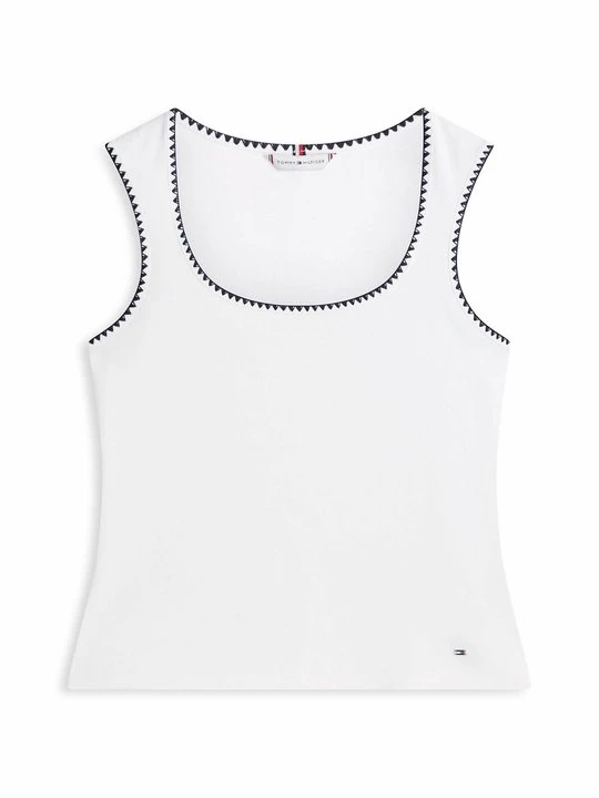 Foto van product Top Tommy Hilfiger wit