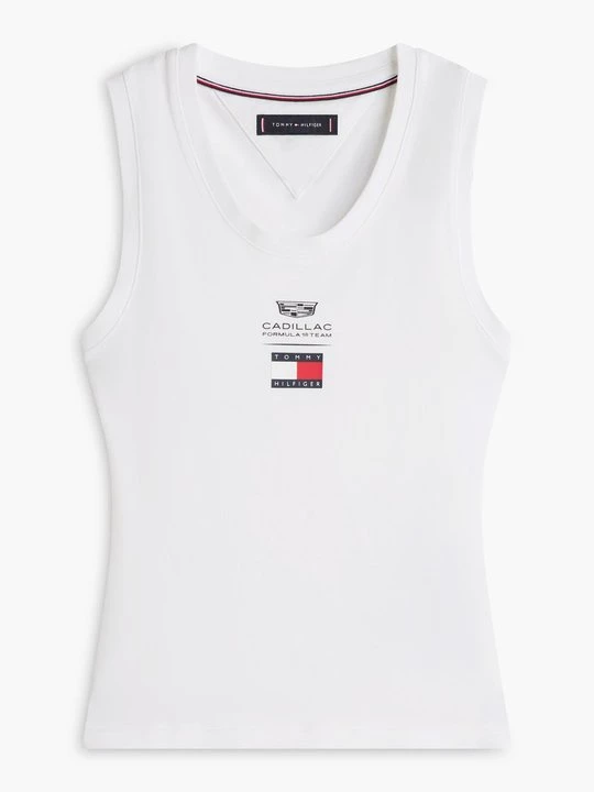 Foto van product Top Tommy Hilfiger wit