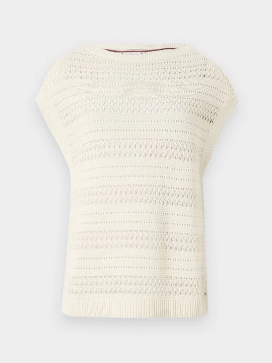 Foto van product Top Tommy Hilfiger zandkleur