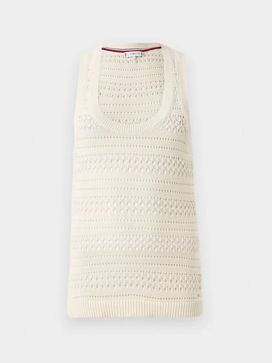Foto van product Top Tommy Hilfiger zandkleur