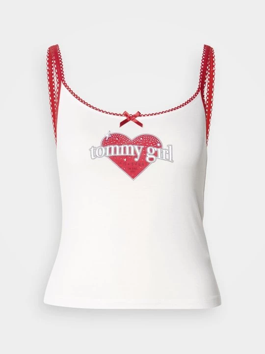 Foto van product Top Tommy Jeans crème