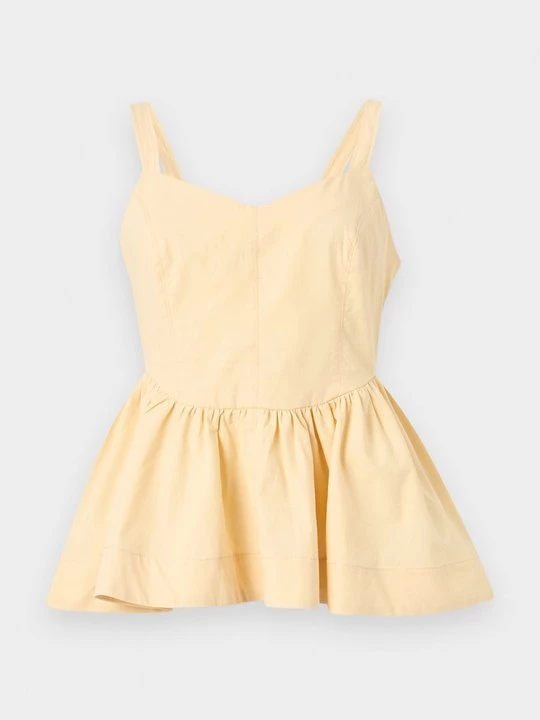 Foto van product Top Topshop lichtgeel