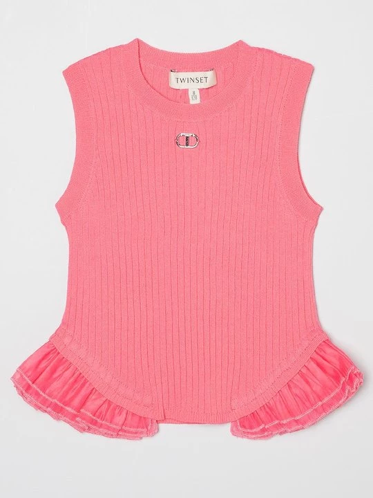 Foto van product Top TWINSET koraalrood