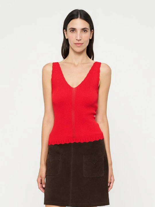Foto van product Top TWINSET koraalrood