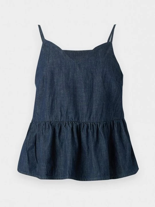 Foto van product Top Vero Moda donkerblauw denim