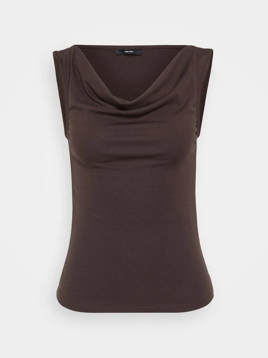 Foto van product Top Vero Moda donkerbruin