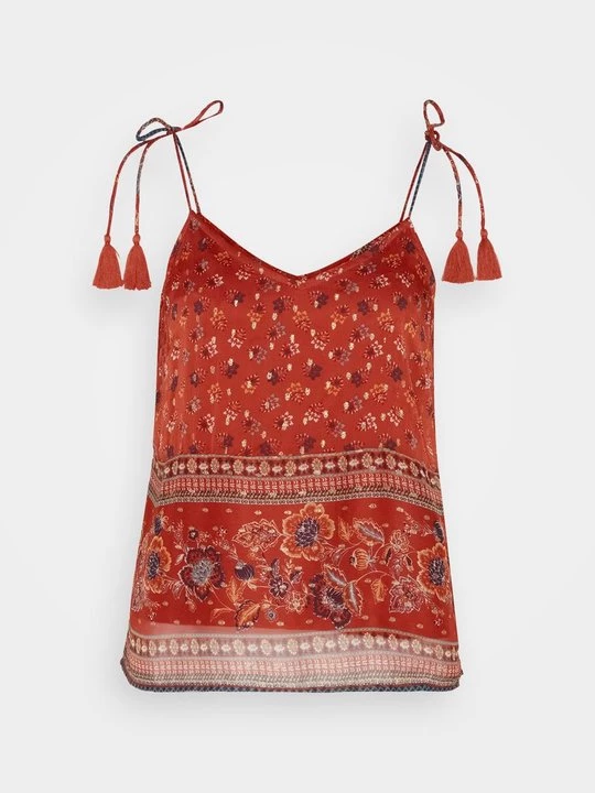 Foto van product Top Vero Moda donkerrood
