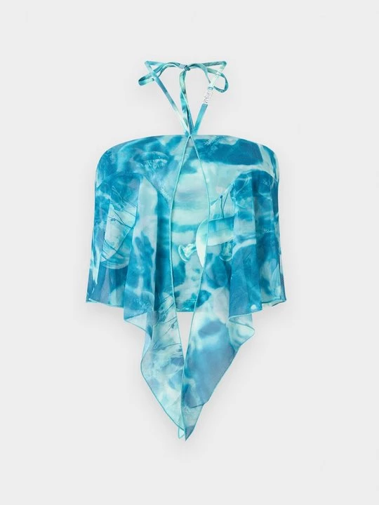 Foto van product Top Versace Jeans Couture blauw
