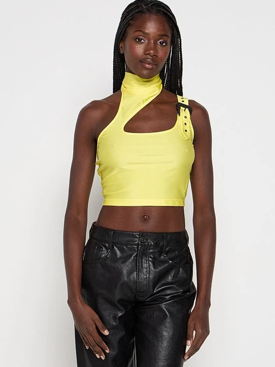 Foto van product Top Versace Jeans Couture geel