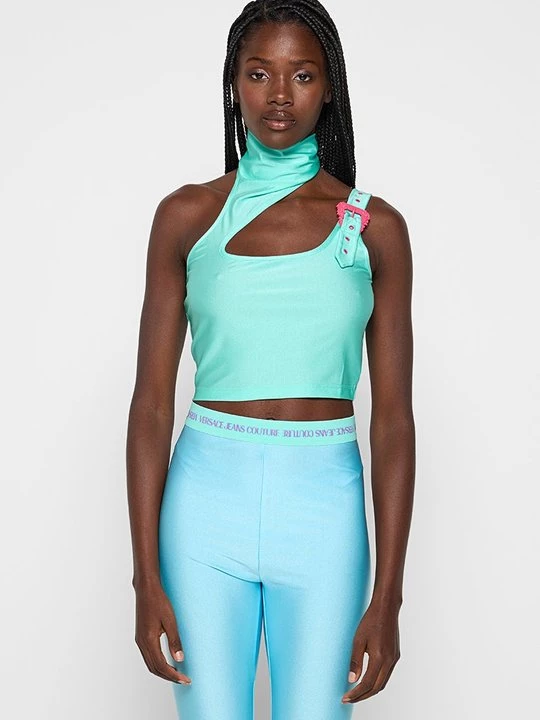 Foto van product Top Versace Jeans Couture turquoise