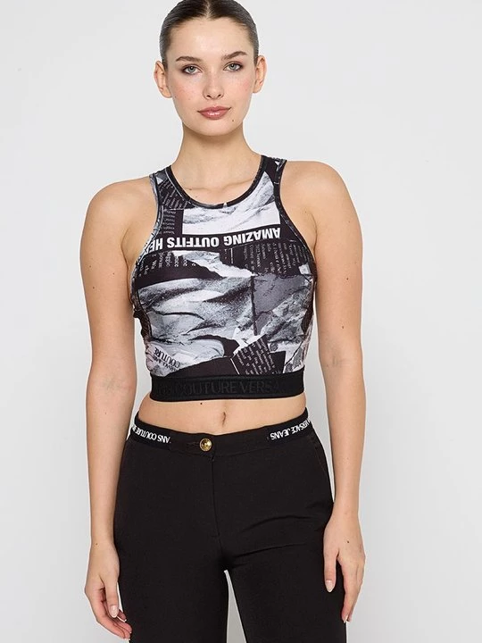 Foto van product Top Versace Jeans Couture zwart