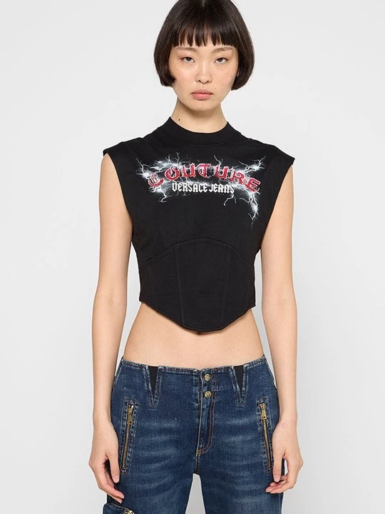 Foto van product Top Versace Jeans Couture zwart