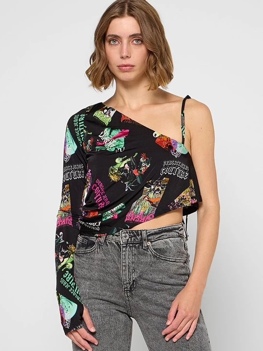 Foto van product Top Versace Jeans Couture zwart