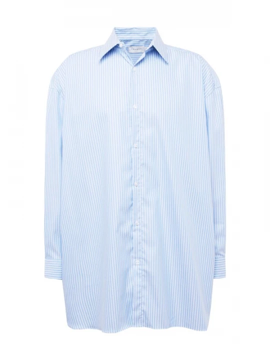 Foto van product TOPMAN Overhemd lichtblauw / wit
