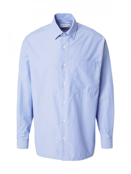Foto van product TOPMAN Overhemd lichtblauw / wit