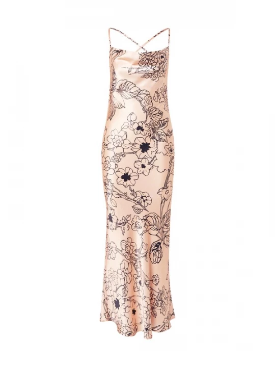 Foto van product TOPSHOP Avondjurk poederroze / zwart
