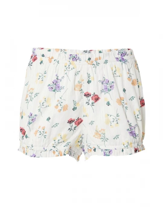 Foto van product TOPSHOP Broek geel / smaragd / lila / natuurwit