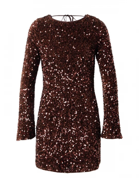 Foto van product TOPSHOP Cocktailjurk 'MARIA' bruin