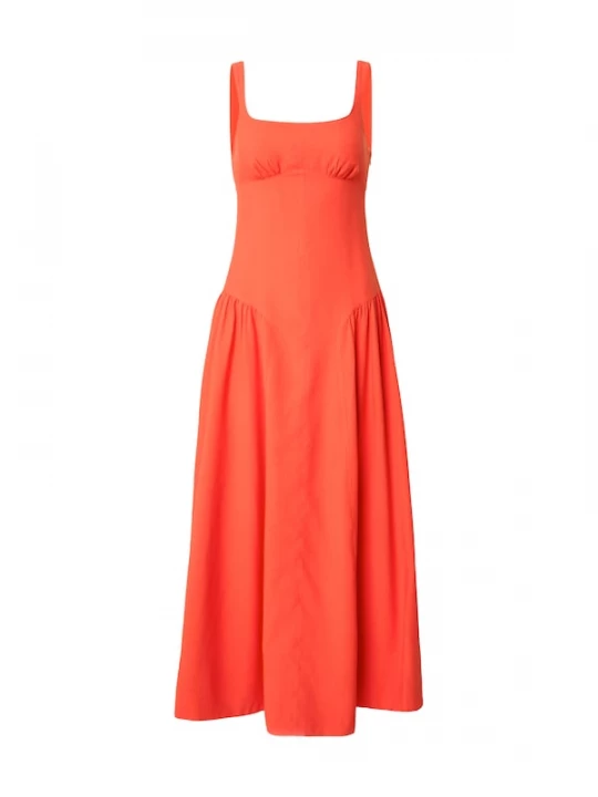 Foto van product TOPSHOP Jurk 'VIOLA' vuurrood