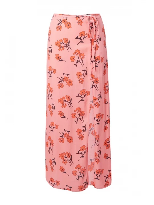 Foto van product TOPSHOP Rok oranje / pink / zwart