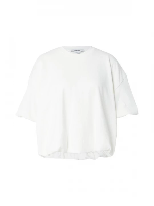 Foto van product TOPSHOP Shirt 'Bubble' ivoor