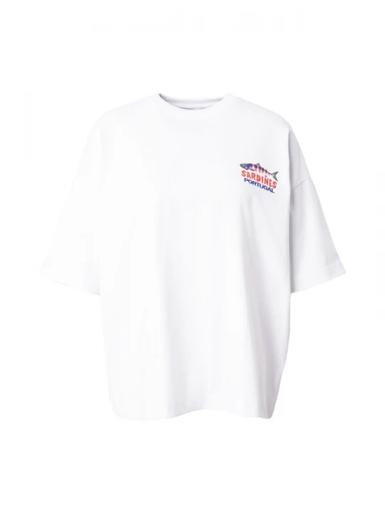 Foto van product TOPSHOP Shirt 'PREMIUM' donkerblauw / olijfgroen / bloedrood / wit