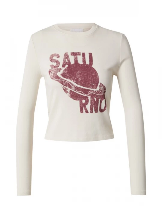 Foto van product TOPSHOP Shirt 'Saturno' crème / bordeaux