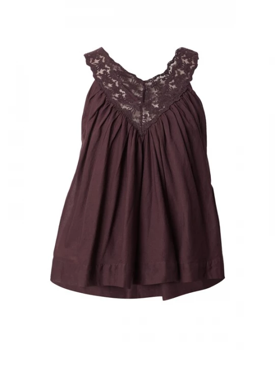 Foto van product TOPSHOP Top chocoladebruin