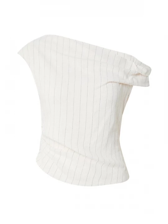 Foto van product TOPSHOP Top grijs / offwhite
