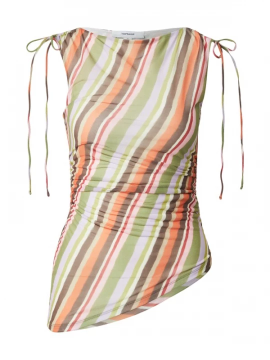 Foto van product TOPSHOP Top 'MOA' kiwi / sering / oranje / pastelroze
