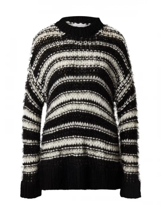 Foto van product TOPSHOP Trui zwart / wit
