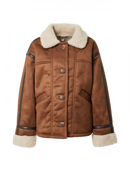 Foto van product TOPSHOP Tussenjas crème / cognac