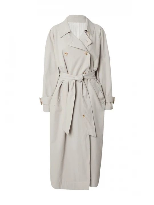 Foto van product TOPSHOP Tussenmantel lichtgrijs / wit