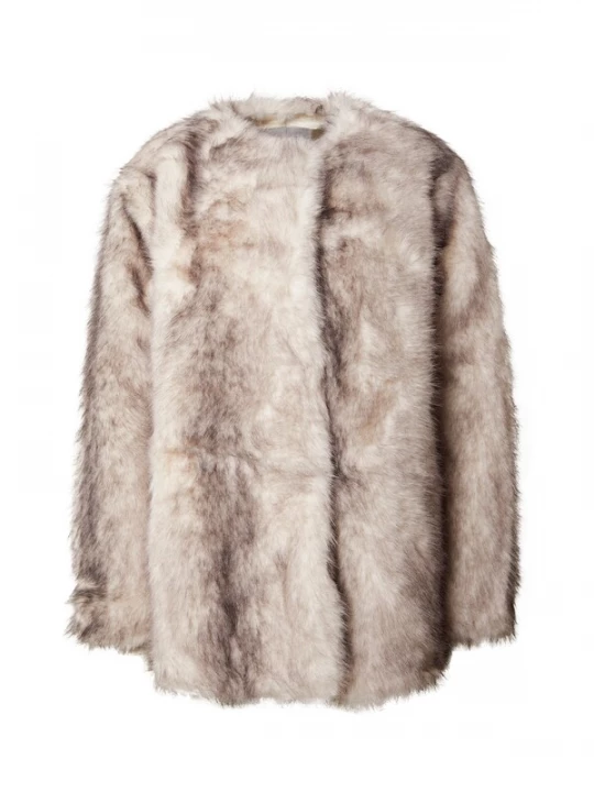 Foto van product TOPSHOP Winterjas 'OLIVIA' brokaat / zwart / offwhite