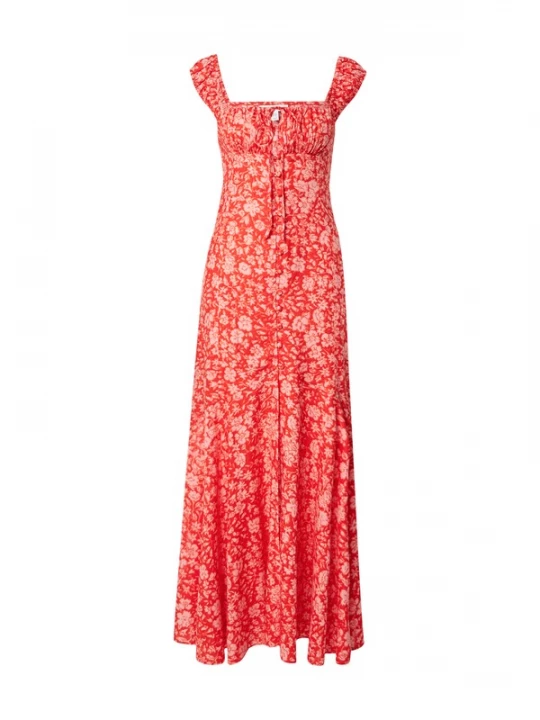 Foto van product TOPSHOP Zomerjurk 'LILLI' pastelroze / rood