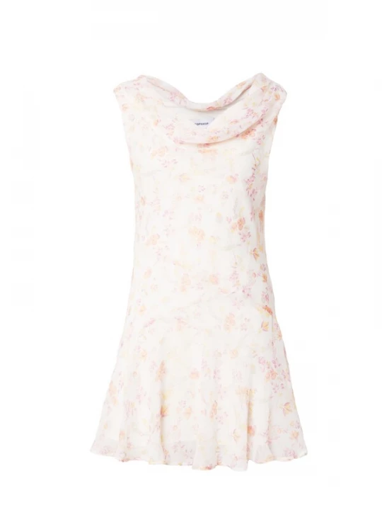 Foto van product TOPSHOP Zomerjurk 'NIA' oranje / lichtoranje / magenta / pastelroze
