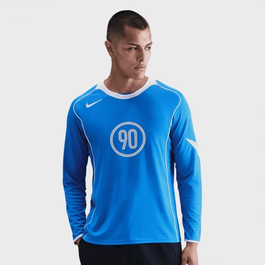 Foto van product Total 90 Dri-FIT Long-Sleeve Soccer Top Nike blauw