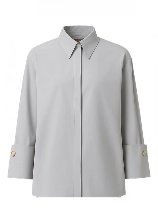 Foto van product Touche Prive Blouse grijs Touché Privé