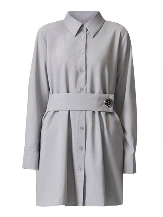 Foto van product Touche Prive Blouse grijs Touché Privé