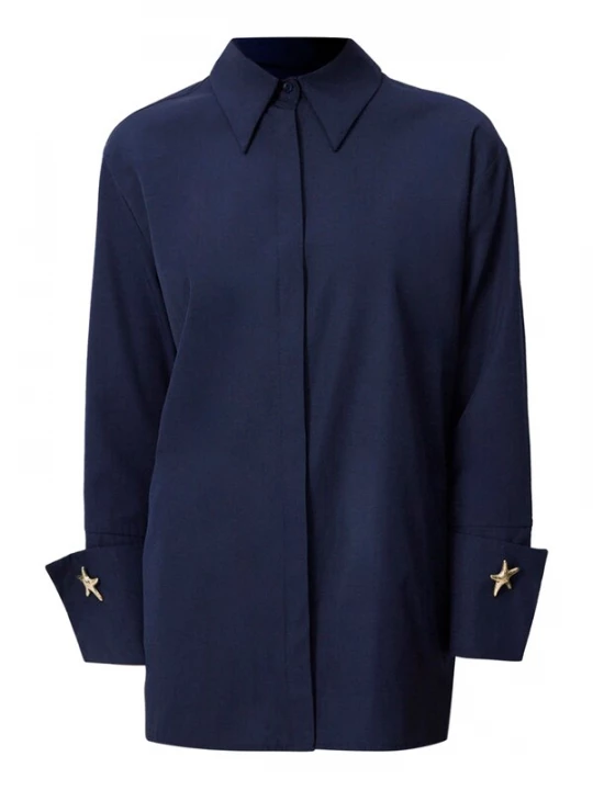 Foto van product Touche Prive Blouse navy Touché Privé
