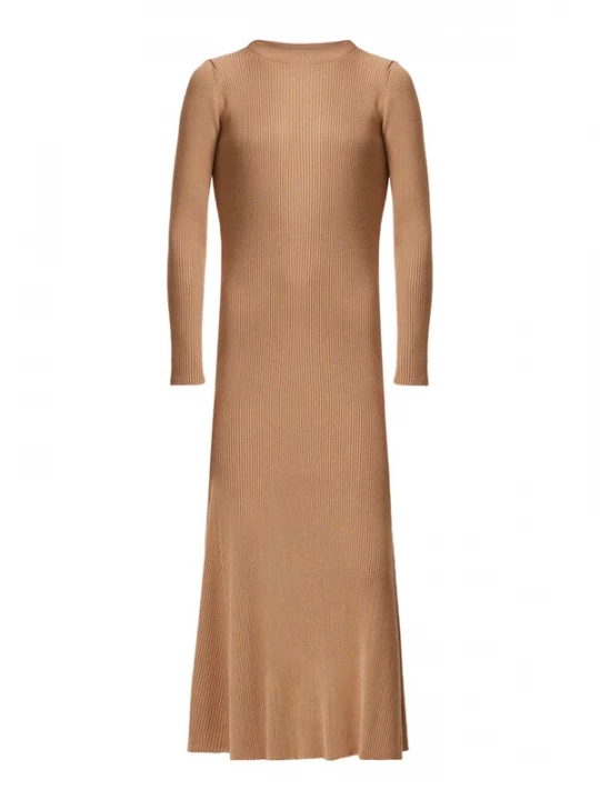 Foto van product Touche Prive Gebreide jurk camel Touché Privé