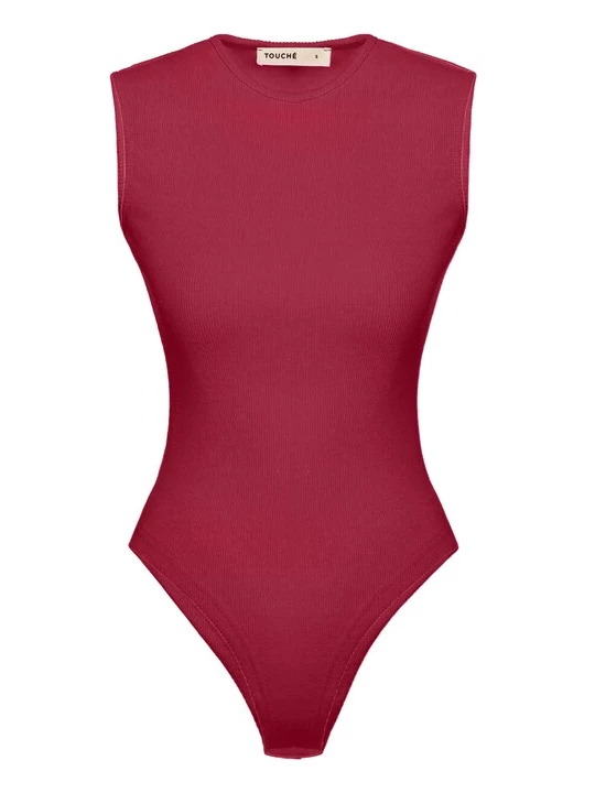 Foto van product Touche Prive Shirt body kersrood Touché Privé