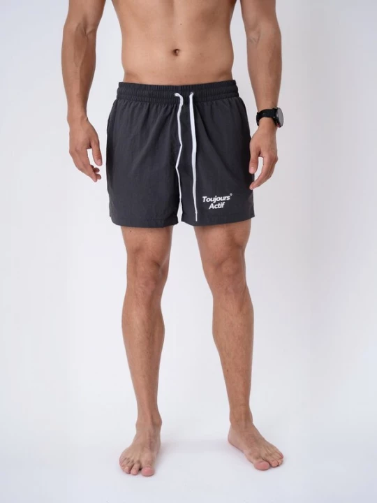 Foto van product Toujours Actif Zwemshorts ' Riviera ' donkergrijs