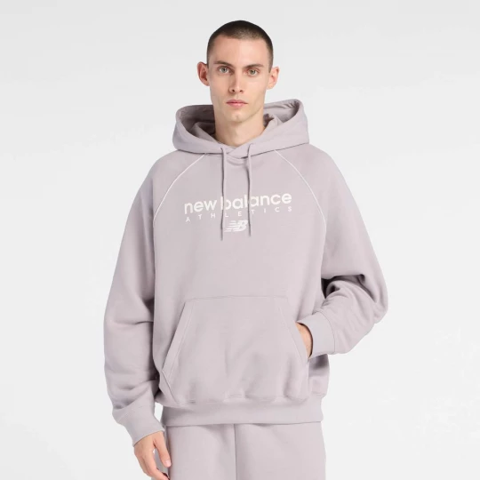 Foto van product Trackside Fleece Hoodie New Balance grijs