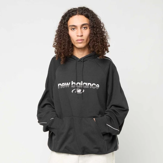 Foto van product Trackside French Terry Hoodie New Balance zwart