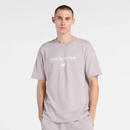 Foto van product Trackside T-Shirt New Balance grijs