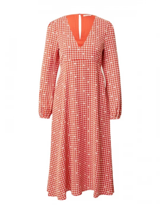 Foto van product Traffic People Jurk 'Mama Mia' pink / rood / zwart / wit