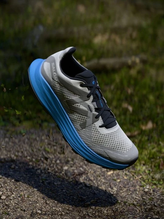Foto van product Trail hardloopschoenen Salomon blauw